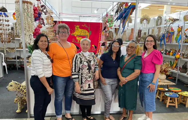 artesaos-expoem-cultura-mato-grossense-na-feira-internacional-de-artesanato-e-decoracao